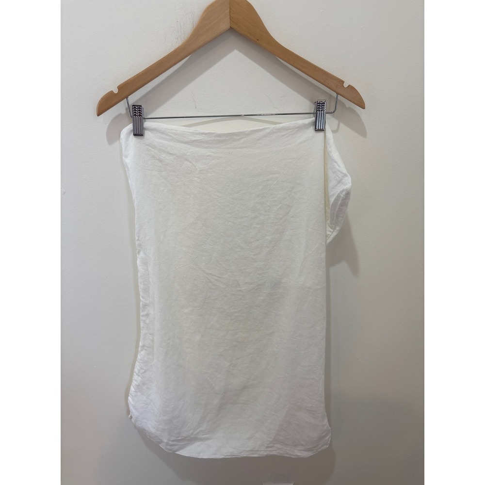 Parachute White 100% Linen Standard Pillowcase Envelope Closure Portugal